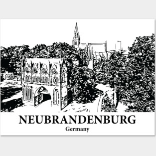 Neubrandenburg - Germany Posters and Art
