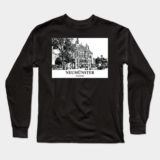 Neumuenster - Germany Long Sleeve T-Shirt by Lakeric