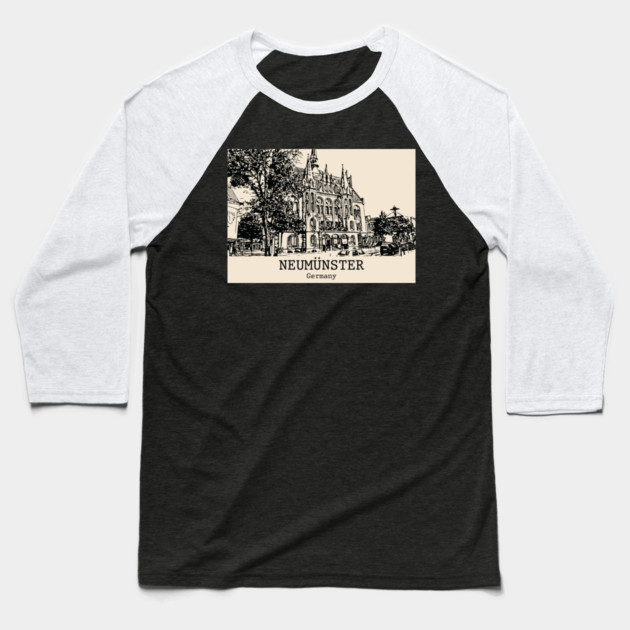 Neumuenster - Germany Baseball T-Shirt by Lakeric