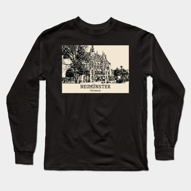 Neumuenster - Germany Long Sleeve T-Shirt by Lakeric