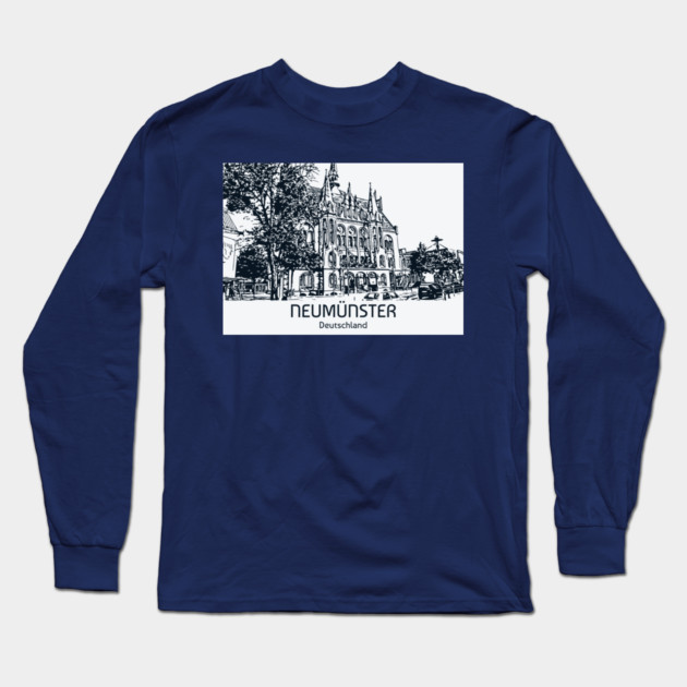 Neumuenster - Deutschland Long Sleeve T-Shirt by Lakeric