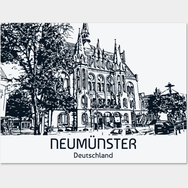 Neumuenster - Deutschland Wall Art by Lakeric