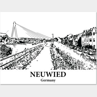 Neuwied - Germany Posters and Art