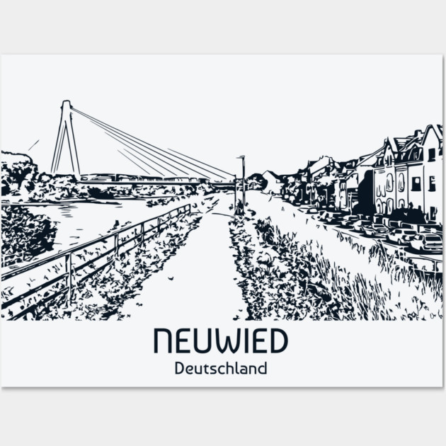 Neuwied - Deutschland Wall Art by Lakeric