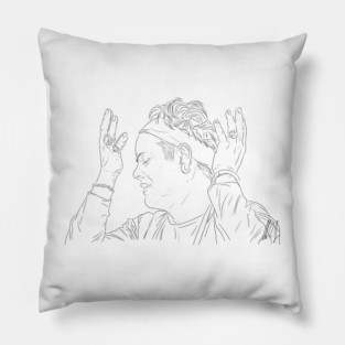 Flawless: Rusty [Outline] Pillow