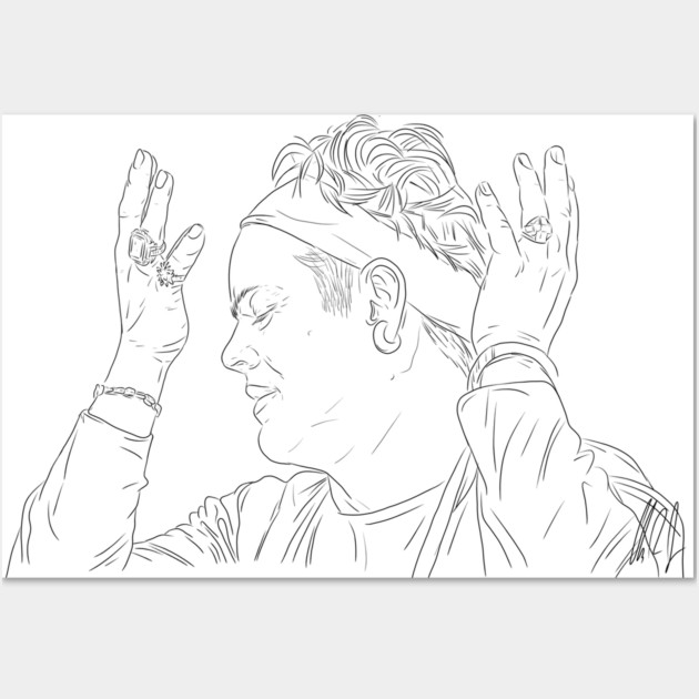 Flawless: Rusty [Outline] Wall Art by 51Deesigns