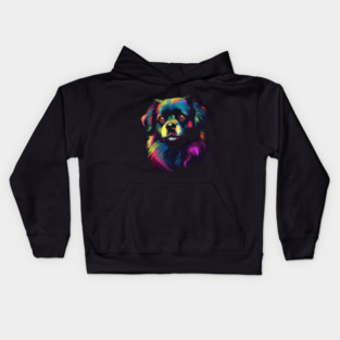 Tibetan Spaniel Kids Hoodie