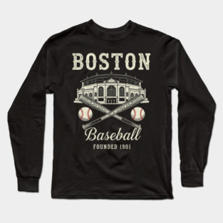 Vintage Baseballl Stadium Long Sleeve T-Shirt