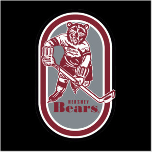 Hershey Bears Logo Classic Posters and Art