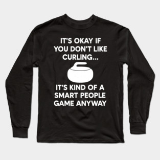 curling Long Sleeve T-Shirt
