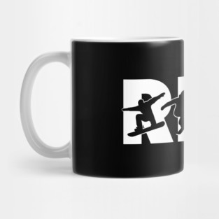 snowboarding Mug