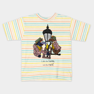 Light the lamp, not the rat! Kids T-Shirt