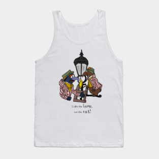 Light the lamp, not the rat! Tank Top