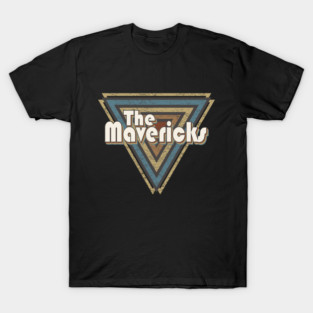 Retro Triangle The Mavericks T-Shirt