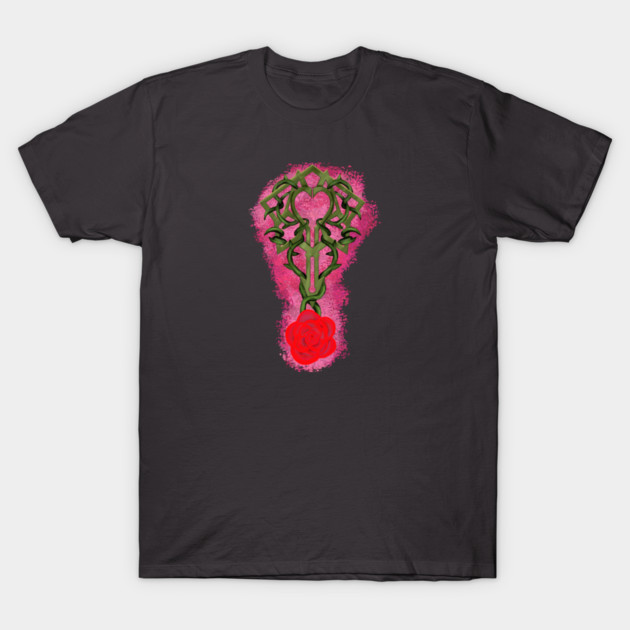 ROSE DESIGN T-Shirt by droidmonkey