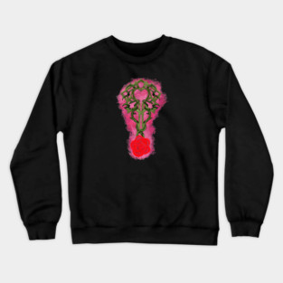 ROSE DESIGN Crewneck Sweatshirt