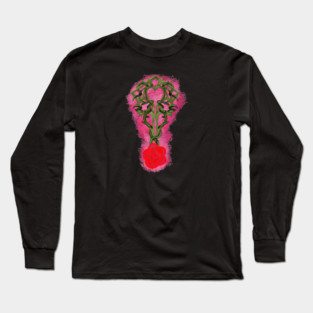 ROSE DESIGN Long Sleeve T-Shirt