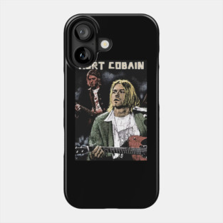 kurt cobain - shadows style Phone Case