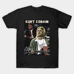 kurt cobain - shadows style T-Shirt