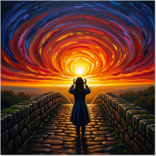 Masterpiece Remix - Munch's Anxiety Posters and Art