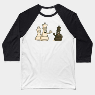 Chess Queen: Protecting the King Baseball T-Shirt