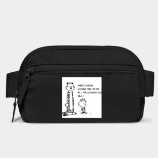 Never Enough Nothing  Calvin & Hobbes Bag