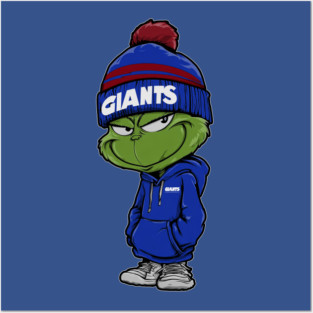 Grinch New York Giants  M9458 Posters and Art