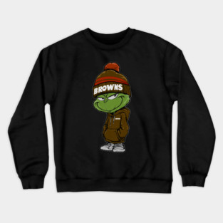 Grinch Cleveland Browns M9459 Crewneck Sweatshirt