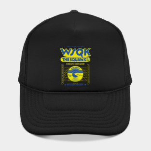 STRANGER THINGS 5: WSQK THE SQUAWK 94.5 (BLACK) Hat