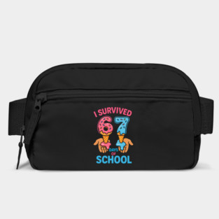 I Survived 67 Days of School – Cones in Hands Bag