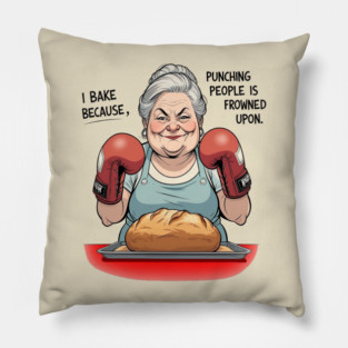 Bake Punch Pillow