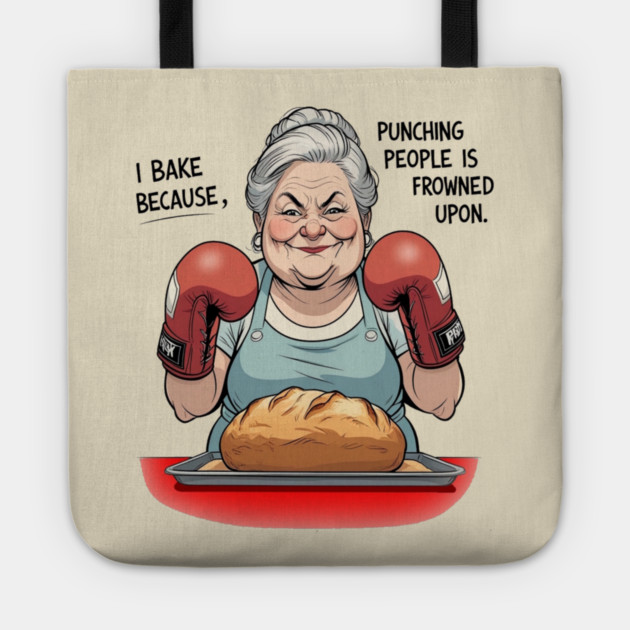 Bake Punch Tote by faithfamilyhomedesigns