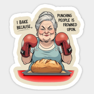 Bake Punch Sticker