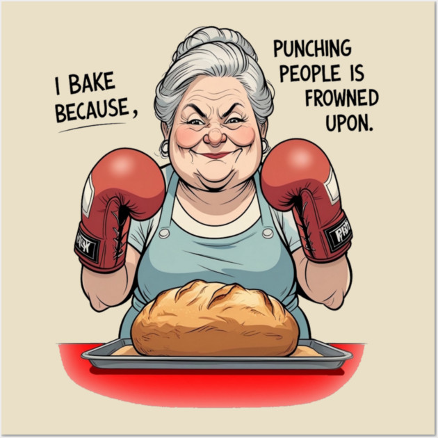 Bake Punch Wall Art by faithfamilyhomedesigns