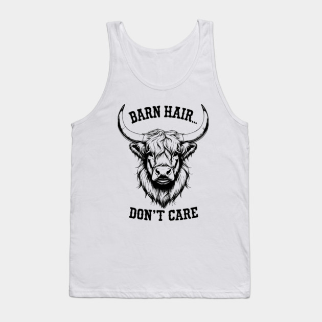 Barn Hair Tank Top by faithfamilyhomedesigns