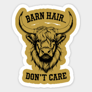 Barn Hair Sticker
