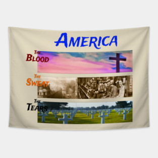 Blood Sweat and Tears Tapestry