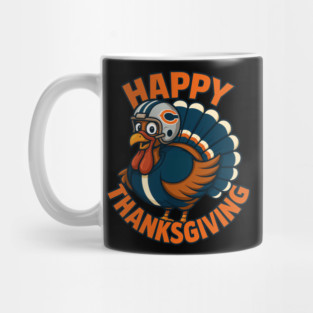Happy Thanksgiving - Chicago Bears Mug