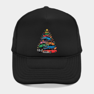 Classic Cars Christmas Tree Hat