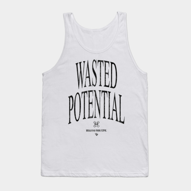 Wasted Tank Top by Wrongteeshirt