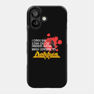 Coke off a glove Phone Case