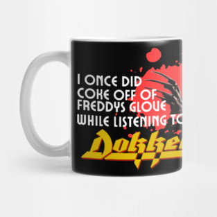 Coke off a glove Mug