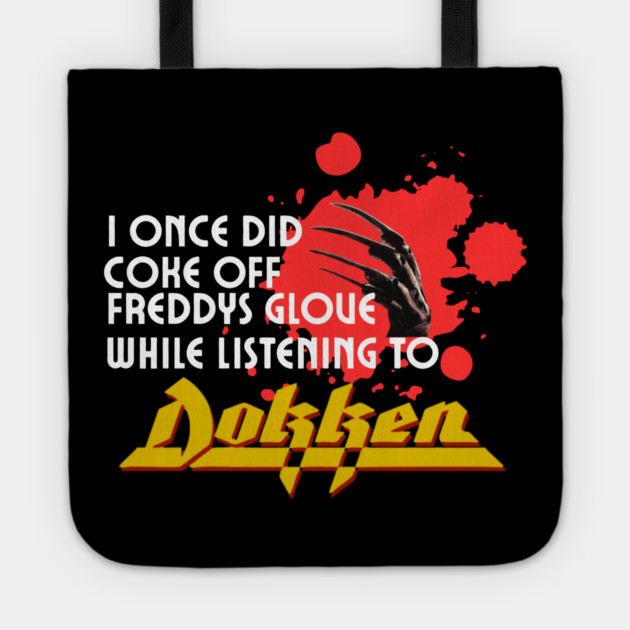 Coke off a glove Tote by Low Life Shirts