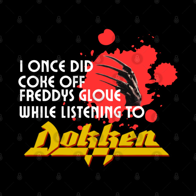 Coke off a glove by Low Life Shirts