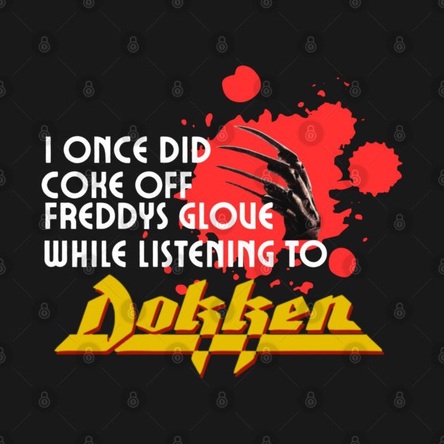 Coke off a glove by Low Life Shirts