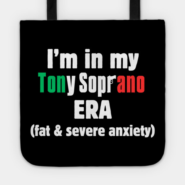 Tony Soprano Era Tote by Low Life Shirts