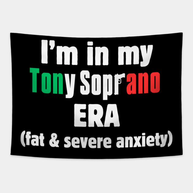 Tony Soprano Era Tapestry by Low Life Shirts
