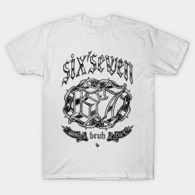 6 7 T-Shirt by Wrongteeshirt