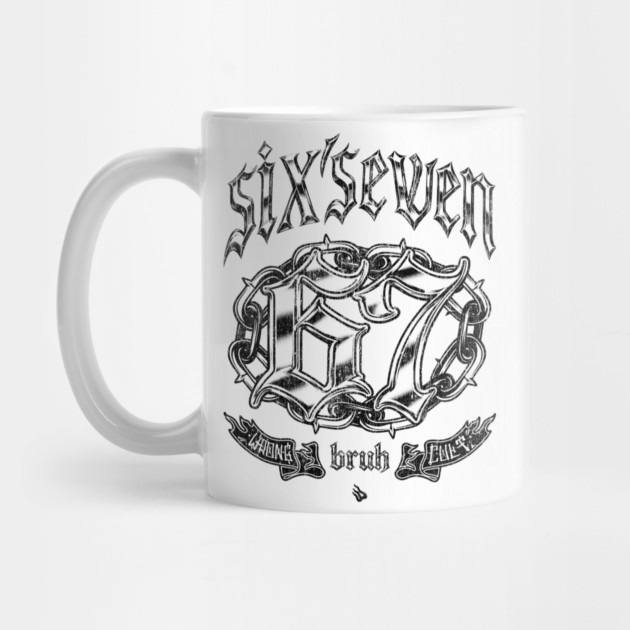 6 7 by Wrongteeshirt