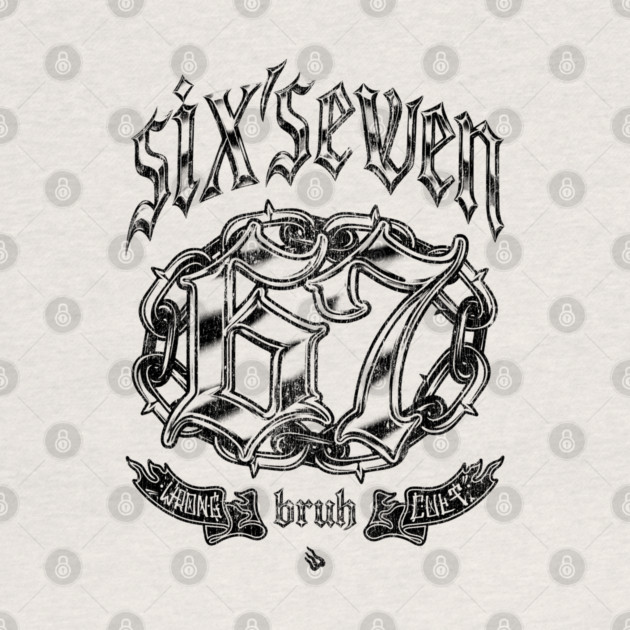 6 7 by Wrongteeshirt